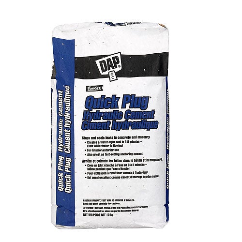 Dap Quick Plug Hydraulic Cement Kg Preston Hardware