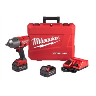 M18 FUEL 18 Volt Lithium-Ion Brushless Cordless 1/2 in. High Torque Impact Wrench with Friction Ring Kit