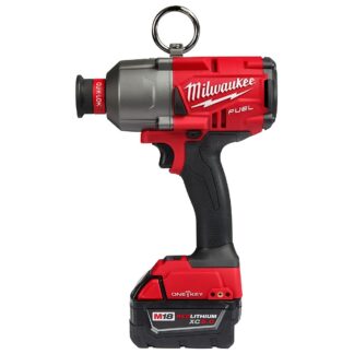 M18 FUEL ONE-KEY 18 Volt Lithium-Ion Brushless Cordless 7/16 in. Hex Utility High Torque Impact Wrench Kit