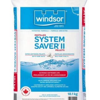 Windsor System Saver Crystal II 1421 Salt Pellet, 20 kg, Bag, White
