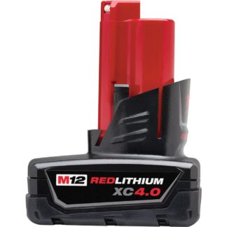M12 12 Volt Lithium-Ion REDLITHIUM XC4.0 Extended Capacity Battery Pack