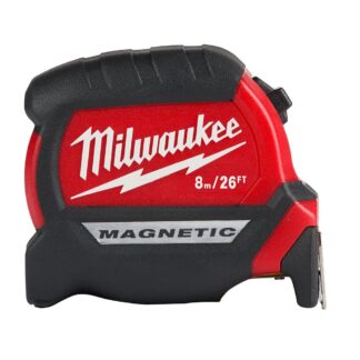 8 m/26 ft. Compact Magnetic Tape Measure with 15 ft. Reach