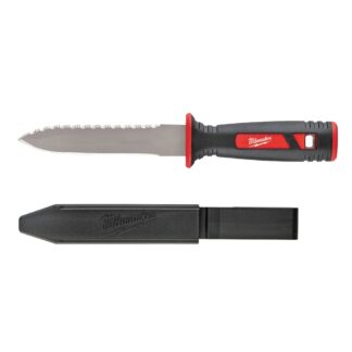 11 in. Stainless Steel Clip Point Partially Serrated Knife