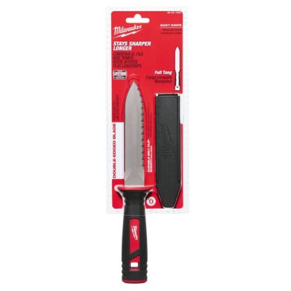 11 in. Stainless Steel Clip Point Partially Serrated Knife