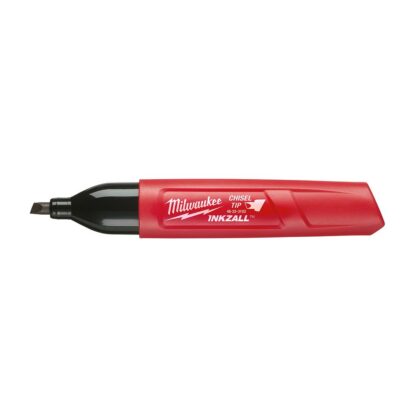 INKZALL Black Chisel Tip Permanent Marker