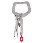 6 in. Torque Lock Locking C-Clamp with Regular Jaws