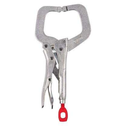 6 in. Torque Lock Locking C-Clamp with Regular Jaws