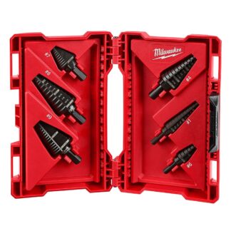 Step Drill Bit Set - 6 Piece