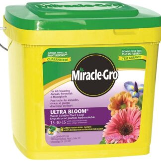 Miracle-Gro Ultra Bloom 110195 All Purpose Water Soluble Plant Food, 1.71 kg, Pail, 110 sq-m