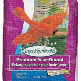 Morning Melodies 409-200 Premium Year Round Wild Bird Food Blend, 18.14 kg, Poly Woven Bag