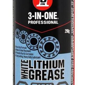 3-In-One Pro 01142 High Performance Lithium Grease, 290 g, Aerosol Can, Off-White, Liquid