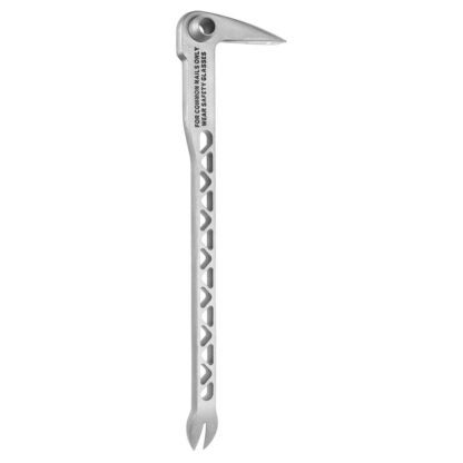 12 in. Titanium Claw Bar Nail Puller with Dimpler