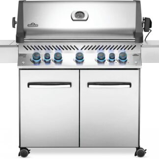 Napoleon Prestige 665 NG Barbecue W/Infrared Side and Rear Burners - Stainless Steel