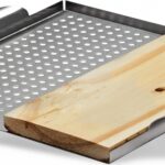 STAINLESS STEEL MULTI-FUNCTIONAL TOPPER with Cedar Plank