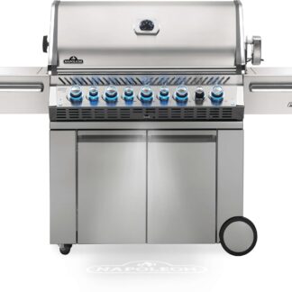 Napoleon Prestige PRO665 Stainless Steel NG Barbecue with Infrared Rear and Side Bruners