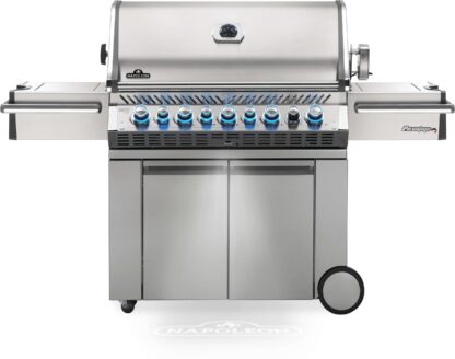 Napoleon Prestige PRO665 Stainless Steel NG Barbecue with Infrared Rear and Side Bruners