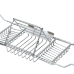 CADDY BATHTUB W/ADJUSTABLE READING RACK POL.CHROME 02-DR8590