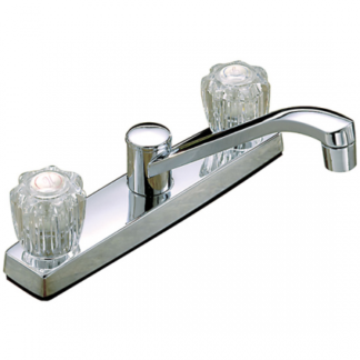 FAUCET KITCHEN SUNGLOW CHROME 2-ACRYKIC KNOBS 06-8867H