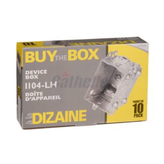 BOX DEVICE 2-1/2" DEEP 10BX 1104LH