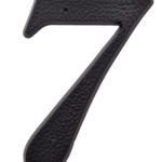 NUMBER PLASTIC (#7) 5" BLACK 1060074