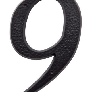 NUMBER PLASTIC (#9) 5" BLACK 1060090