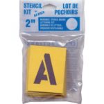 STENCIL LETTER KIT 2" 1100041