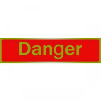 SIGN "DANGER" 2"X8" 1150103