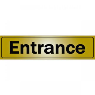 SIGN "ENTRANCE" 2"X8" 1150162