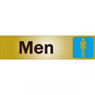 SIGN "MEN'S WASHROOM" 2"X8" 1150316