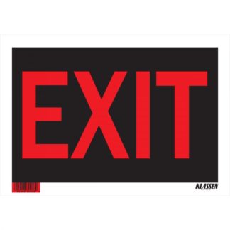 SIGN "EXIT" 8"X12" 1170066