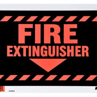 SIGN "FIRE EXTINGUISHER" 8"X12" 1170082