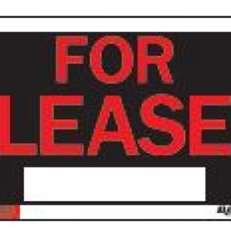 SIGN "FOR LEASE" 8"X12" 1170546