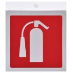 SIGN "FIRE EXTINGUISHER" ALUMINUM 1181637