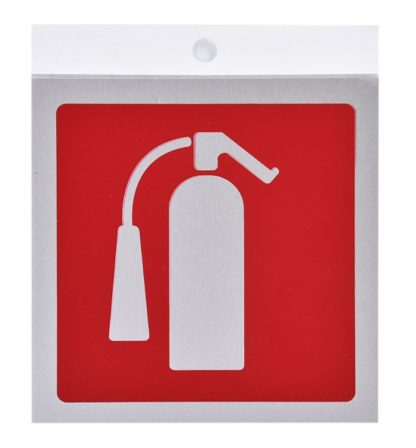 SIGN "FIRE EXTINGUISHER" ALUMINUM 1181637