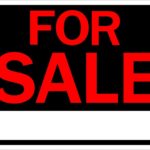 SIGN JUMBO "FOR SALE" RED 1193023