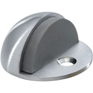 DOORSTOP FLOOR DOME LOW PROFILE SATIN CHROME 25-4609DC