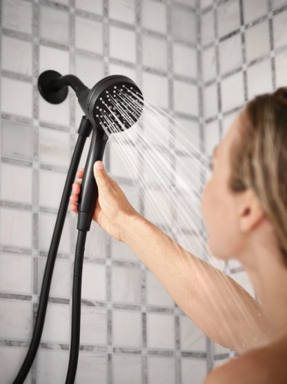 SHOWERHEAD ENGAGE HANDHELD MAGNET MATTE BLACK 26100BL