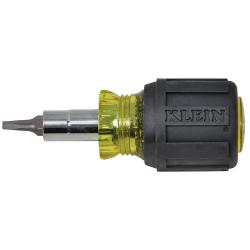 SCREWDRIVER MULTI-BIT SQUARE STUBBY 1-1/4" 32562