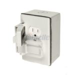 KIT OUTLET DUPLEX WEATHERPROOF WHITE 5556W