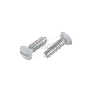 SCREW WALLPLATE WHITE 100BX 7992