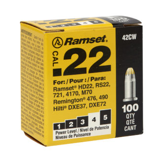 LOAD 22-CALIBER YELLOW 100BX 42CW