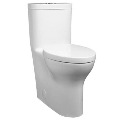 TOILET 1PC. EL DUALFLUSH WHITE EQUILITY DXV D22690A200.415