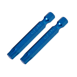 BIT DRIVER TORX T40X2" 2PK (CARDED) BLUE 87459