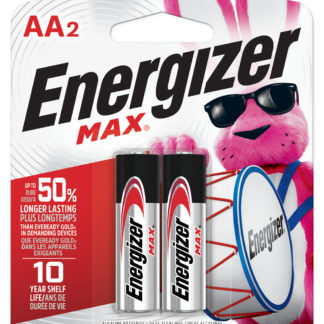 BATTERY "AA" ENERGIZER MAX 2PK E91BP2