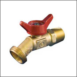 BIBB HOSE BRASS 1/2" MALE QUARTER TURN 1102-353