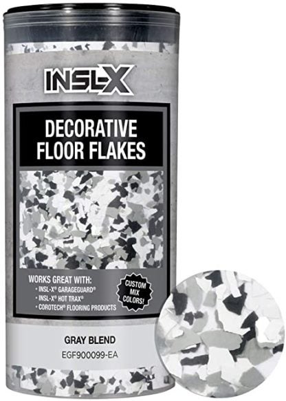 PAINT INSL-X DECO FLAKES GREY