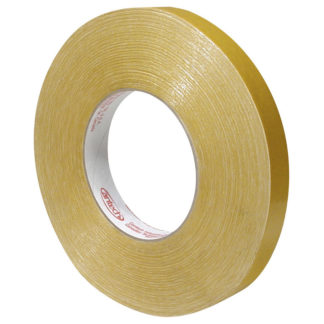 TAPE DOUBLE SIDED UPVC YELLOW 18MMX55M 409-00