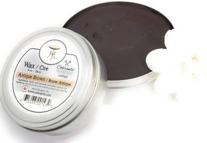 PAINT CHALK WAX ANTIQUE BROWN 4OZ 01432