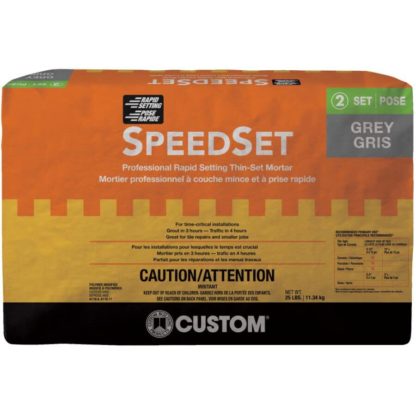 MORTAR POLYMER-MODIFIED SPEEDSET GREY 11.34KG CSDS25