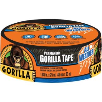 TAPE GORILLA PERMANENT BLACK (48MMX75FT) 101593